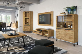 Masívny drevený nábytok od výrobcu obývačky, spálne, jedálne, kancelárie, Poľsko